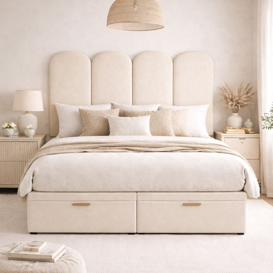 Bedzy Rome Floor Standing Upholstered Headboard