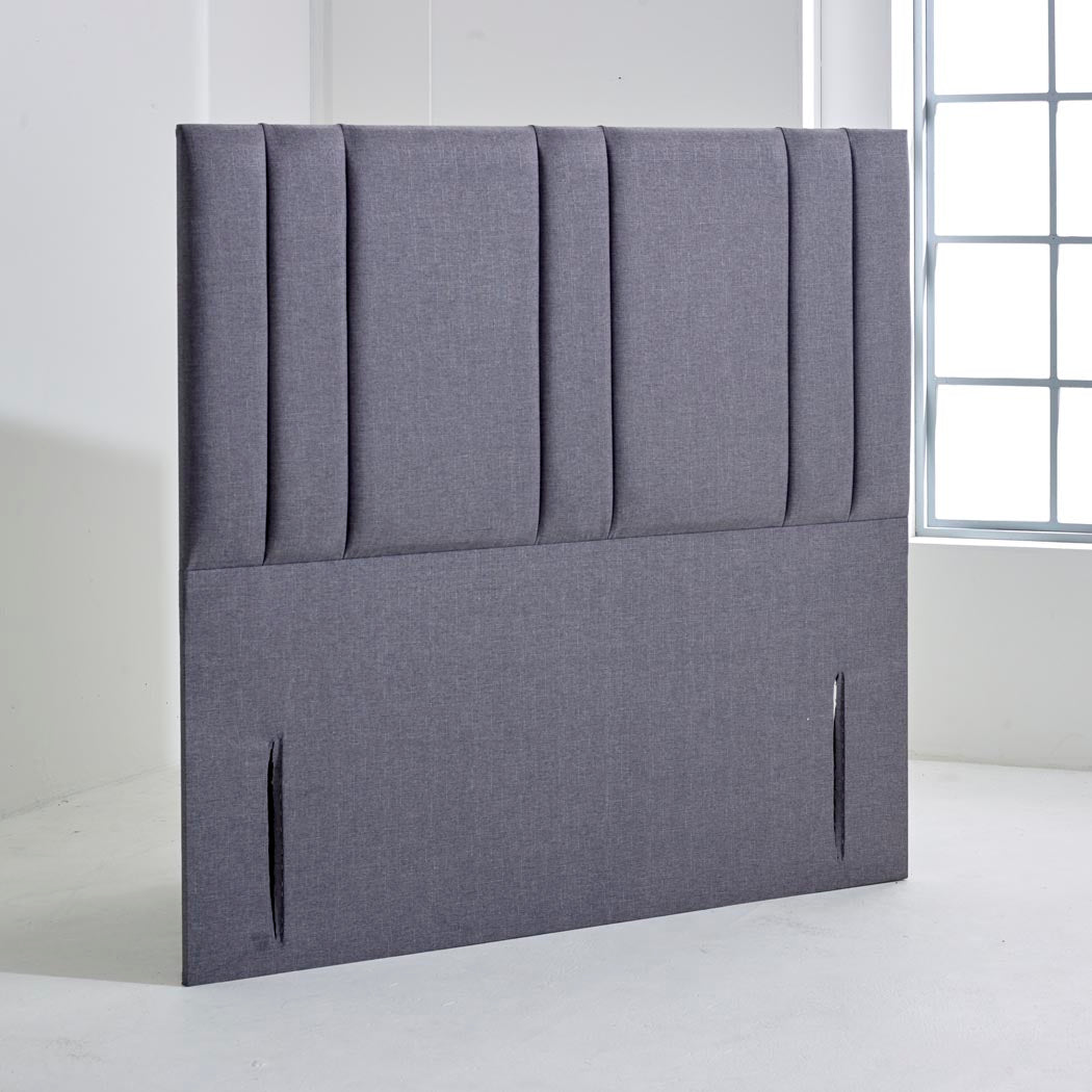 Bedzy Washington Winged Floor Standing Upholstered Headboard