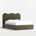 Bedzy Como Bubble Fabric Upholstered Bed Frame