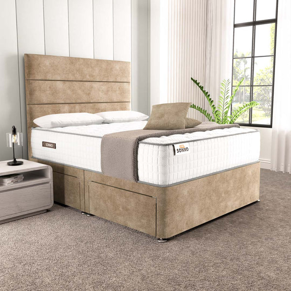 Bedzy Super Ortho Coil Sprung Divan Bed Set