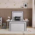 Bedzy Parker Kids Fabric Bed with Safety Rails