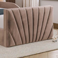 Bedzy Hugo Kids Fabric Bed with Safety Rails