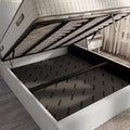 Bedzy Premium Low Divan Bed Base On Chrome Glides