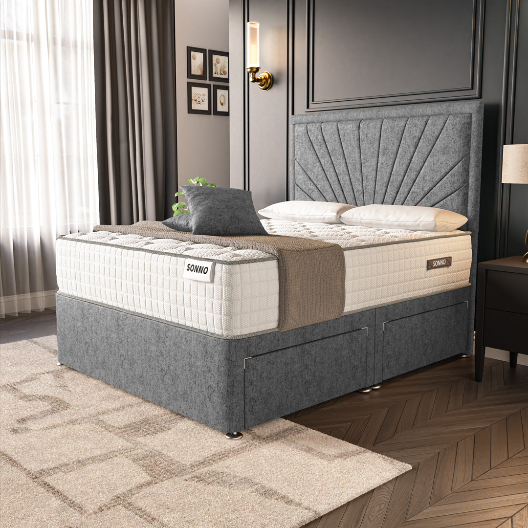 Bedzy Lakonia Coil Sprung Divan Bed Set