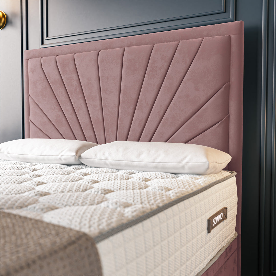 Bedzy Premium Half End Lift Ottoman Storage Divan Bed Base With Drawers
