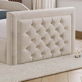 Bedzy Charlie Kids Fabric Bed with Safety Rails