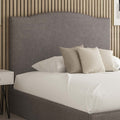 Bedzy Valencia Winged Fabric Upholstered Bed Frame