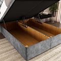 Bedzy Premium Half End Lift Ottoman Storage Divan Bed Base