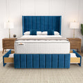 Bedzy Adonis Orthopaedic Coil Sprung Divan Bed Set
