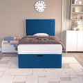 Bedzy Avery Kids Fabric Bed with Safety Rails
