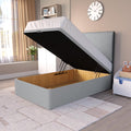 Bedzy Lucas Kids Fabric Bed with Safety Rails