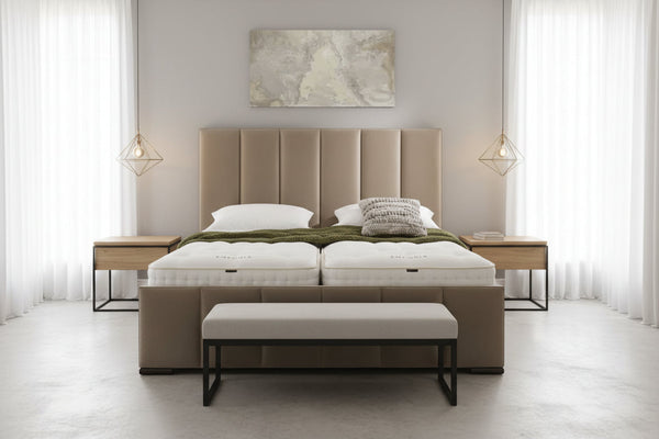 Bedzy Coolnight 1000 Pocket Sprung Pillow Top Electric Adjustable Bed Set