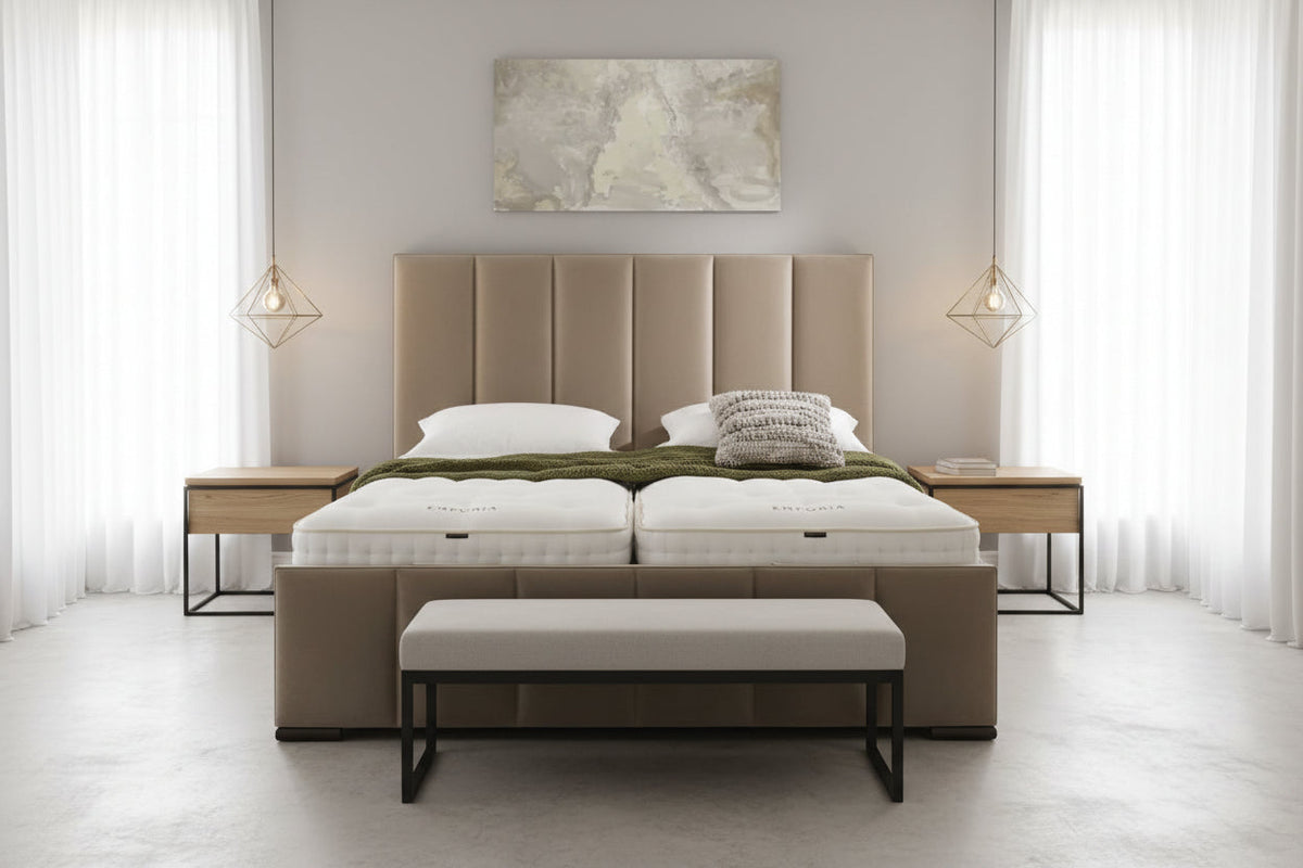 Bedzy Mayfair 1000 Pocket Sprung Luxury Pillow Top Electric Adjustable Bed Set