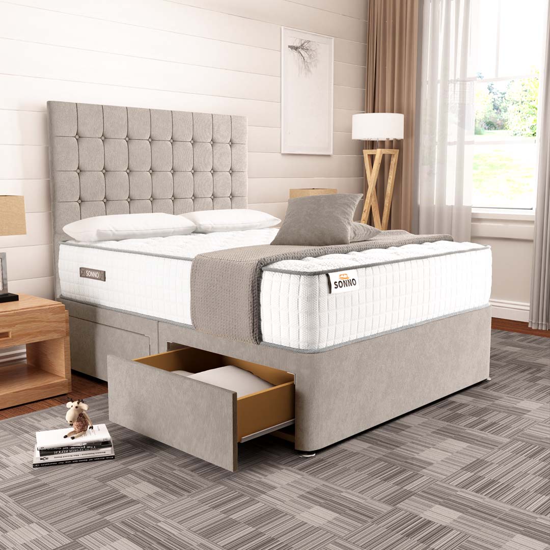 Bedzy Orion Coil Sprung Divan Bed Set