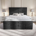 Bedzy Picasso Fabric Upholstered Bed Frame
