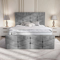Bedzy Malaga Fabric Upholstered Bed Frame