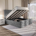 Bedzy Divan Bed Base on Wooden Legs