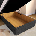 Bedzy Sebastian Kids Fabric Bed with Safety Rails