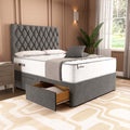 Bedzy Hermes Coil Sprung Divan Bed Set