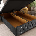 Bedzy Premium Divan Bed Base on Wooden Legs