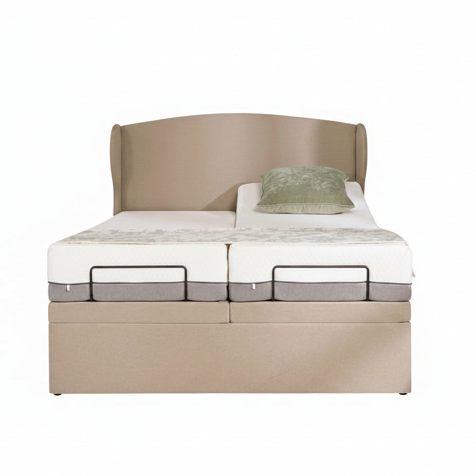 Bedzy Essence Natural 2000 Pocket Sprung Electric Adjustable Bed Set