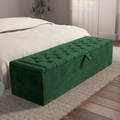 Bedzy Zoya Coil Sprung Ottoman Side Lift Bed Set