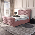 Bedzy Premium Suitcase Storage Hideaway Divan Bed Base