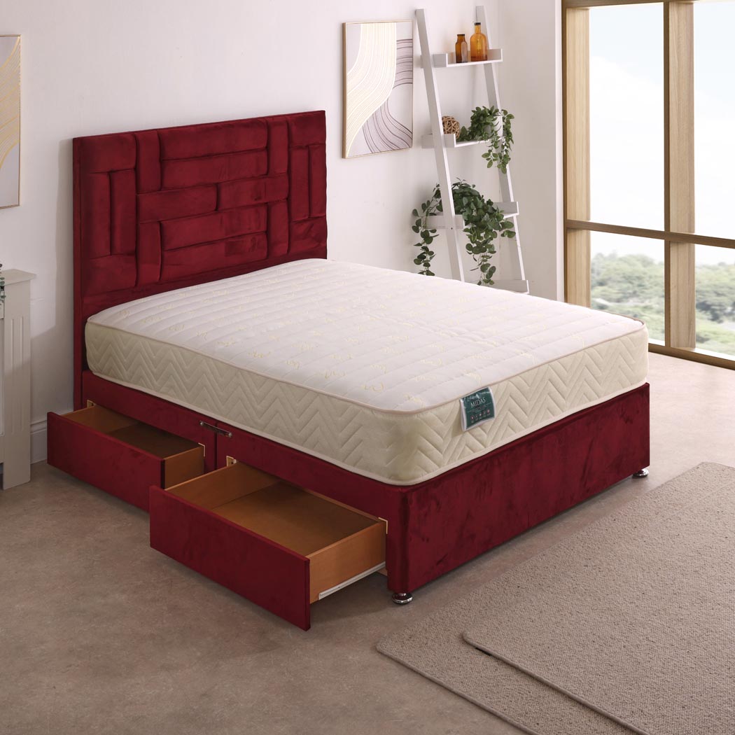 Bedzy Titan Coil Sprung Divan Bed Set