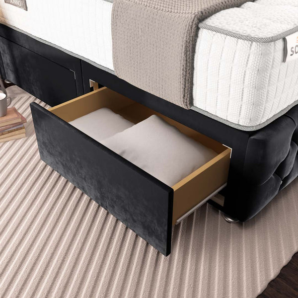 Bedzy Premium Zip and Link Platform Top Divan Bed Base