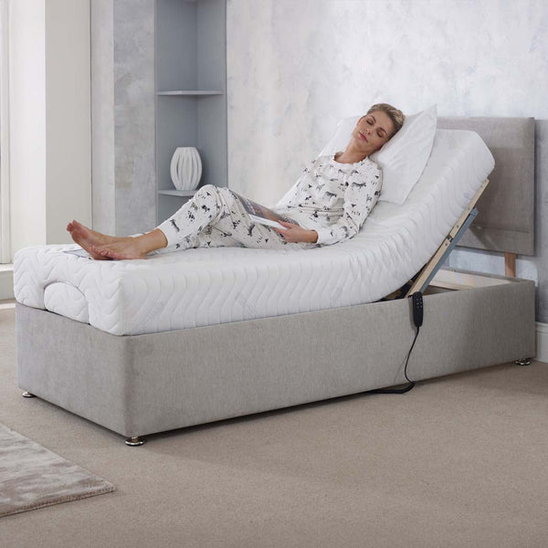 Bedzy Coolnight Orthopaedic Electric Adjustable Bed Set