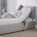 Bedzy Backmatic Orthopaedic Electric Adjustable Bed Set