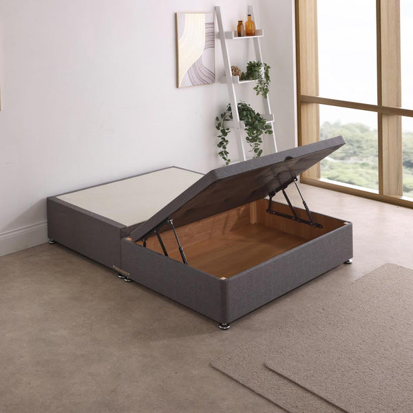 Bedzy Ottoman Storage Half End Lift Divan Bed Base