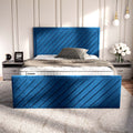 Bedzy Zoya Coil Sprung Ottoman Side Lift Bed Set