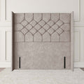 Bedzy Lincoln Strutted Upholstered Headboard