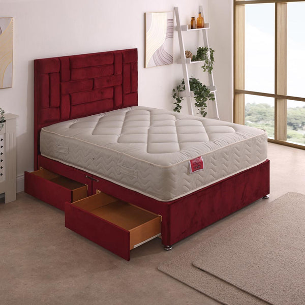 Bedzy Pegasus Coil Sprung Divan Bed Set