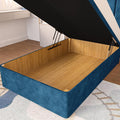 Bedzy Avery Kids Fabric Bed with Safety Rails