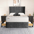 Bedzy Ares Memory Coil Sprung Divan Bed Set