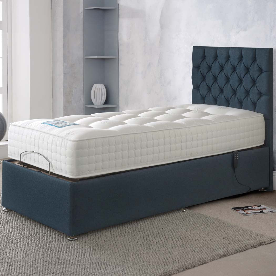 Bedzy Premier Natural 1500 Pocket Sprung Electric Adjustable Bed Set