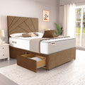 Bedzy Zeus Orthopaedic Coil Sprung Divan Bed Set