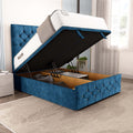 Bedzy Midas Coil Sprung Ottoman End Lift Bed Set