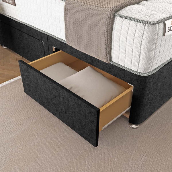 Bedzy Adonis Orthopaedic Coil Sprung Divan Bed Set