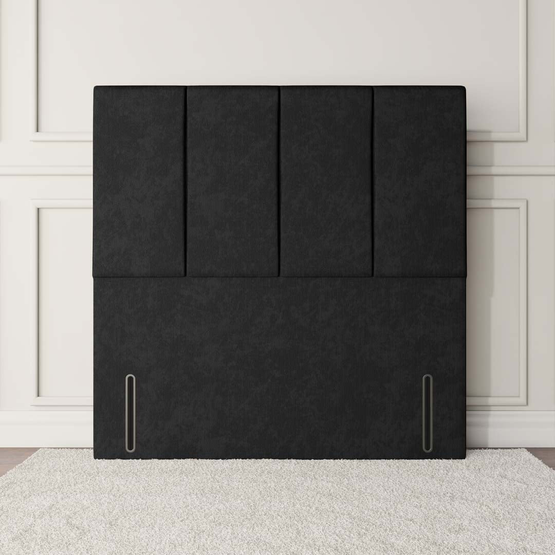 Bedzy Manhattan Winged Floor Standing Upholstered Headboard