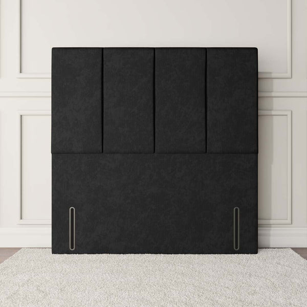 Bedzy Manhattan Winged Floor Standing Upholstered Headboard