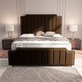 Bedzy Morpheus Coil Sprung Ottoman End Lift Bed Set
