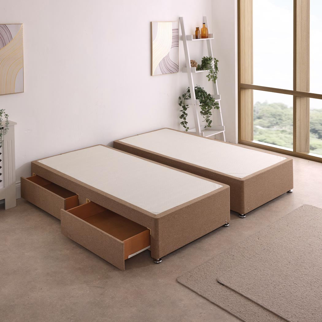 Bedzy Premium Zip and Link Platform Top Divan Bed Base