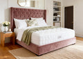 Bedzy York Chesterfield Fabric Upholstered Bed Frame