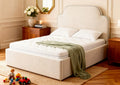Bedzy Matilda Kids Winged Fabric Bed with Safety Rails