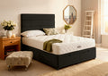 Bedzy Premium Divan Bed Base on Wooden Legs
