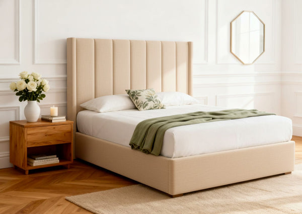 Bedzy Amalfi Ambassador Fabric Upholstered Bed Frame