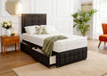 Bedzy Mickey Mouse Kids Fabric Bed with Optional Storage